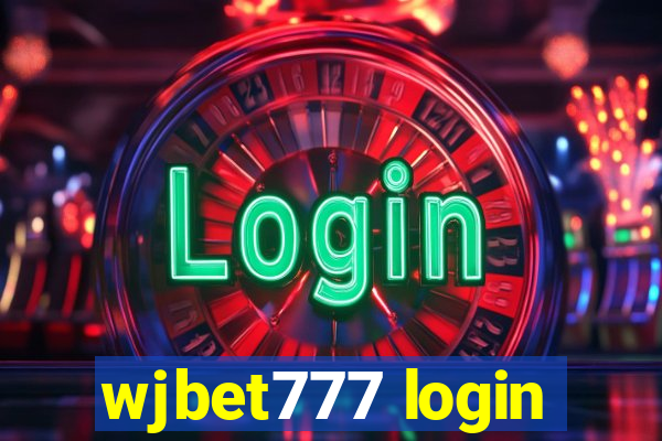 wjbet777 login